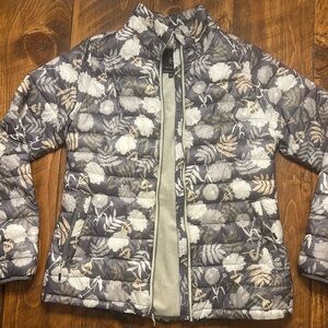 Women’s Spring Floral Jacket in Neutral Shades